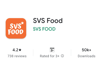 SVS Food App Hits 50,000+ Downloads